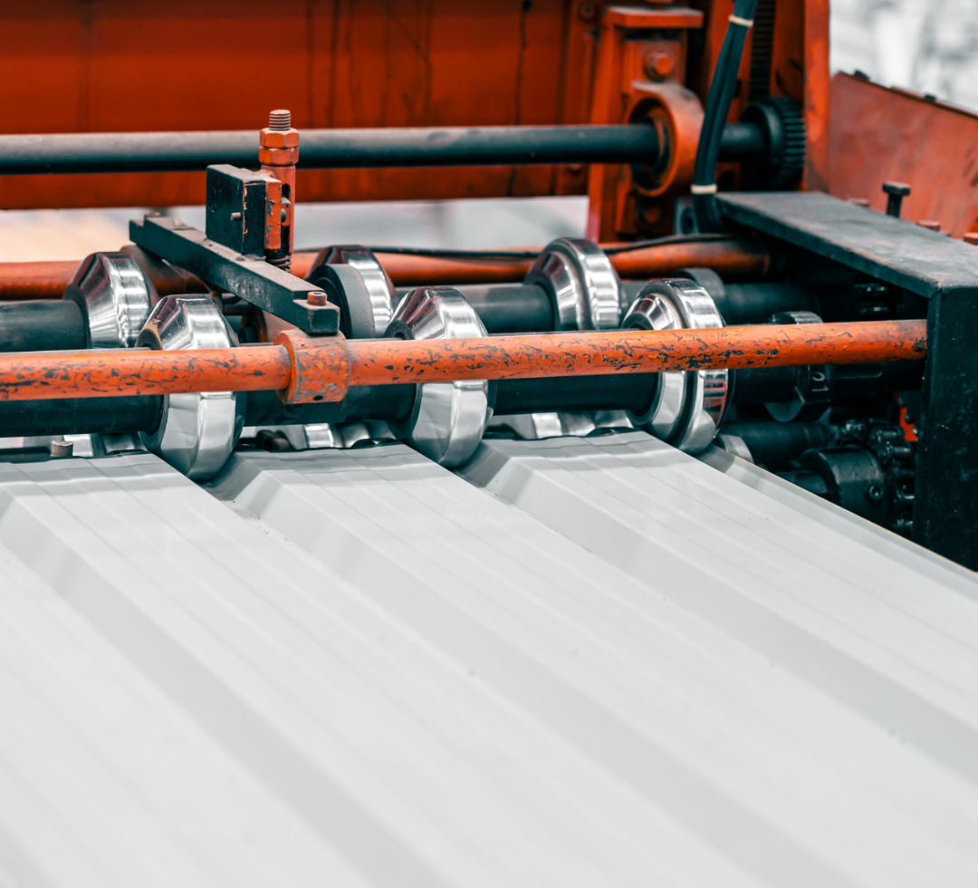 Artistry in Roll Forming Showcasing the precision and intricacy of Dakota Steel and Trim's roll formed steel, reflecting optimal performance and aesthetic grace.